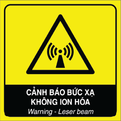 Biển cảnh báo bức xạ không ion hóa