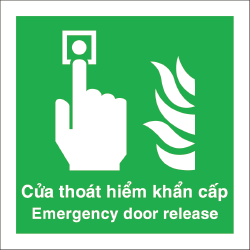 Biển chỉ dẫn cửa thoát hiểm khẩn cấp